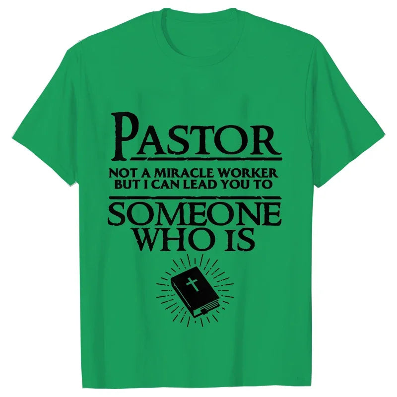 Pastor Cool Streetwear Christian T-Shirt