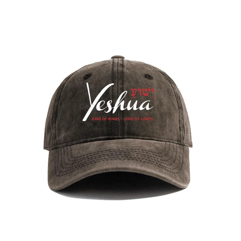 Yeshua Christian Distressed Dad Hat | Unisex Baseball Cap