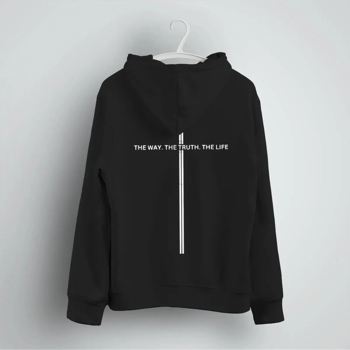The Way The Truth The Life Luminous Christian Hoodie | Unisex