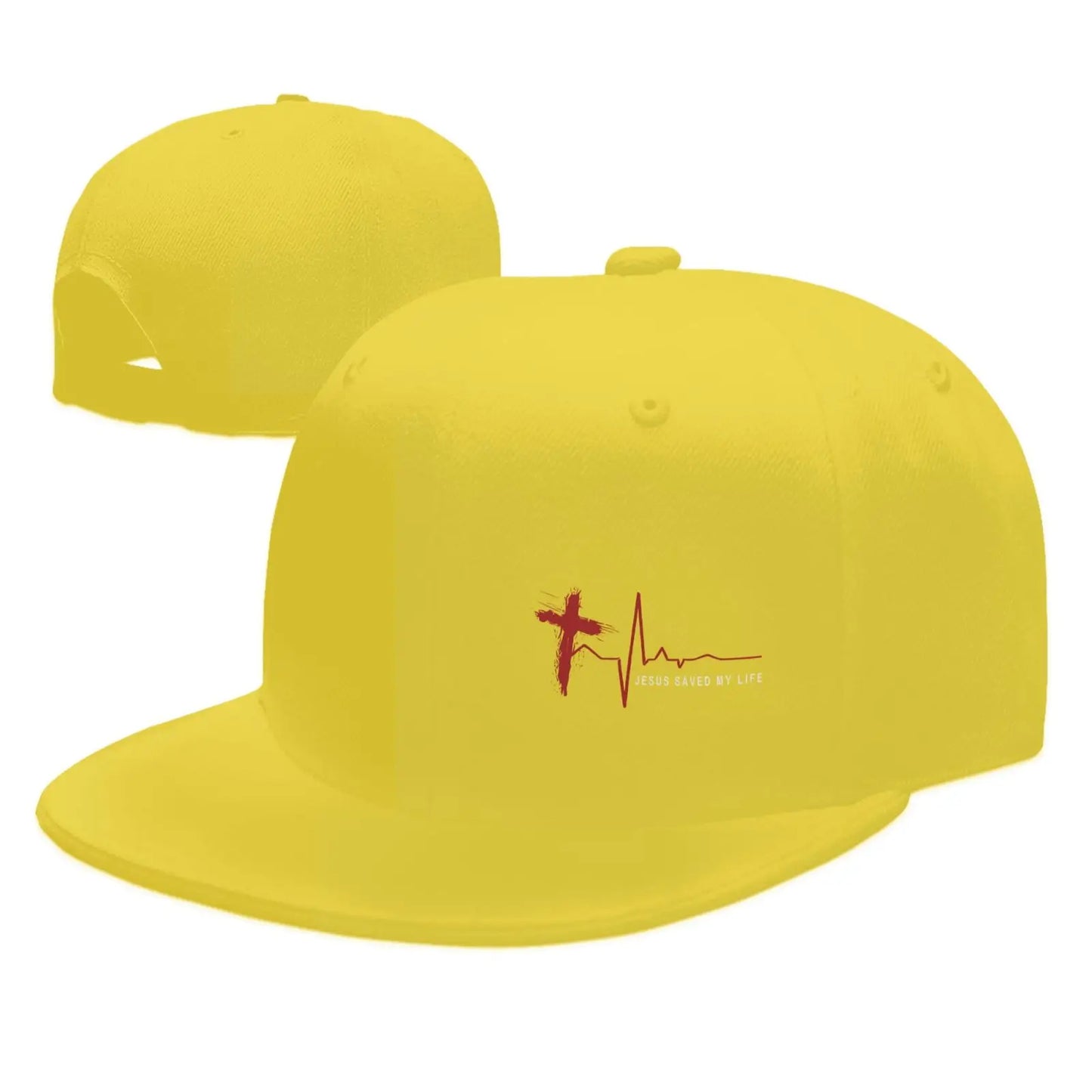 Jesus Saved My Life Christian Snapback Hat