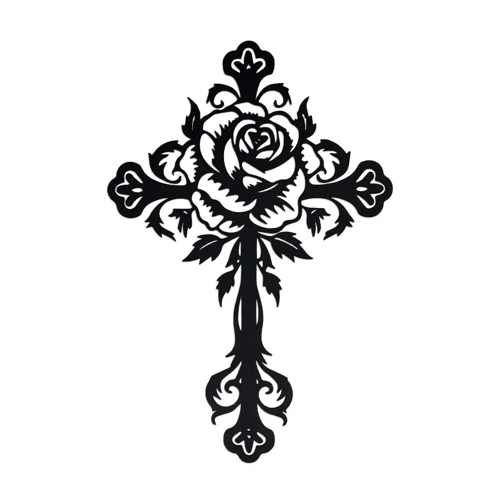 Premium Christian Metal Cross Wall Decor