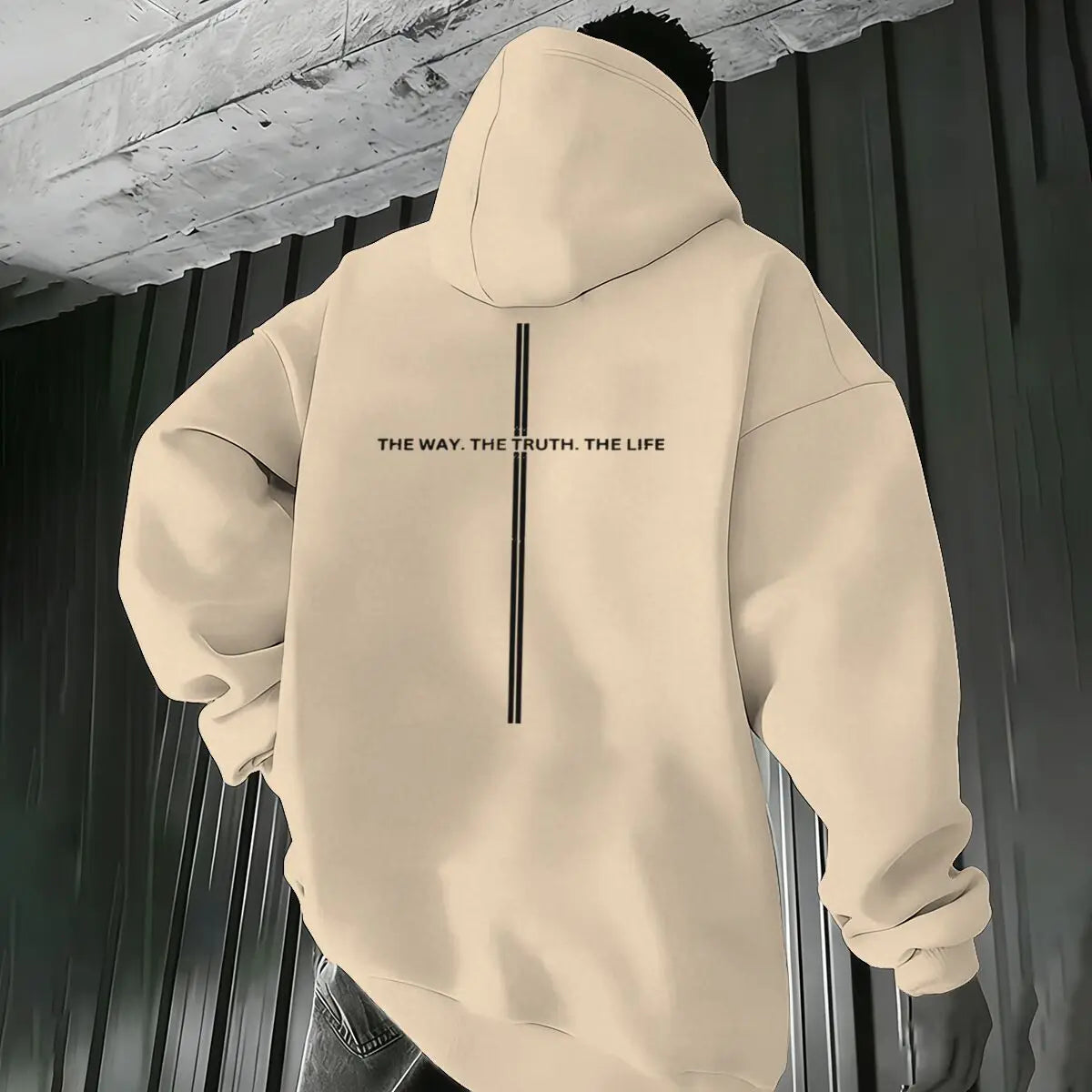 The Way The Truth The Life Luminous Christian Hoodie | Unisex