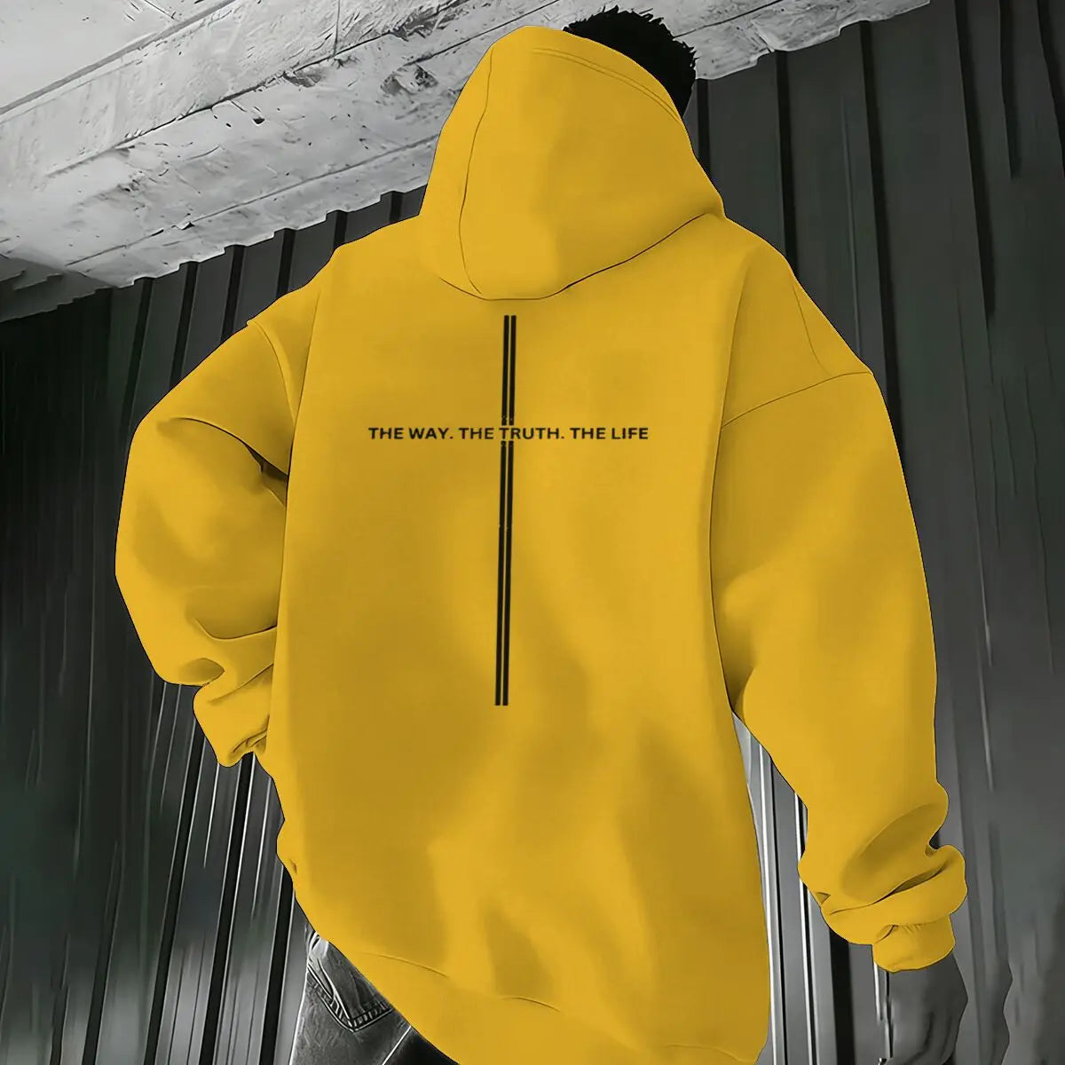 The Way The Truth The Life Luminous Christian Hoodie | Unisex