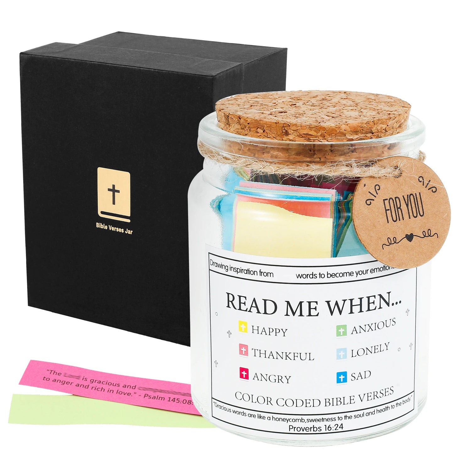 Christian Bible Verse Cards Gift Jar