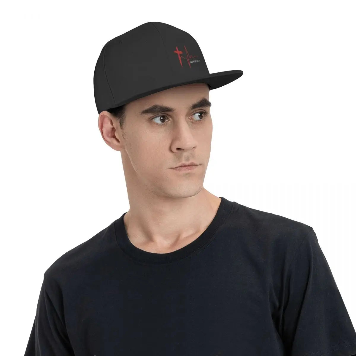 Jesus Saved My Life Christian Snapback Hat