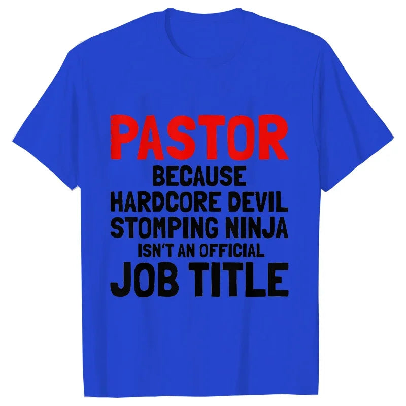 Pastor Cool Streetwear Christian T-Shirt