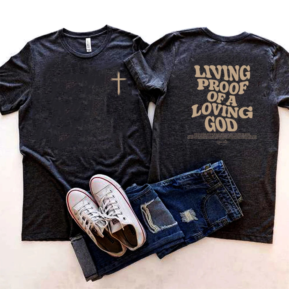 Aesthetic Brown Jesus Bible Verse Christian T-Shirt