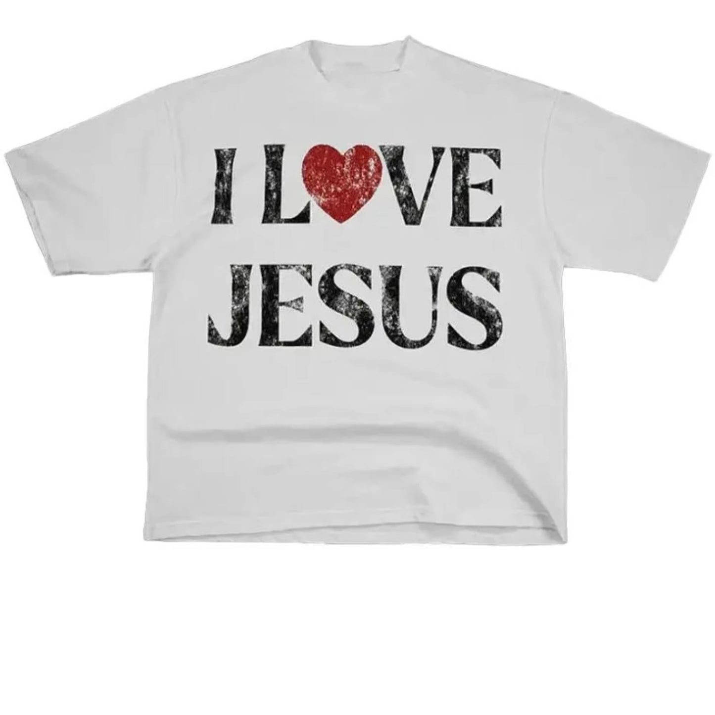 I Love Jesus Vintage Graphic Christian T-Shirt