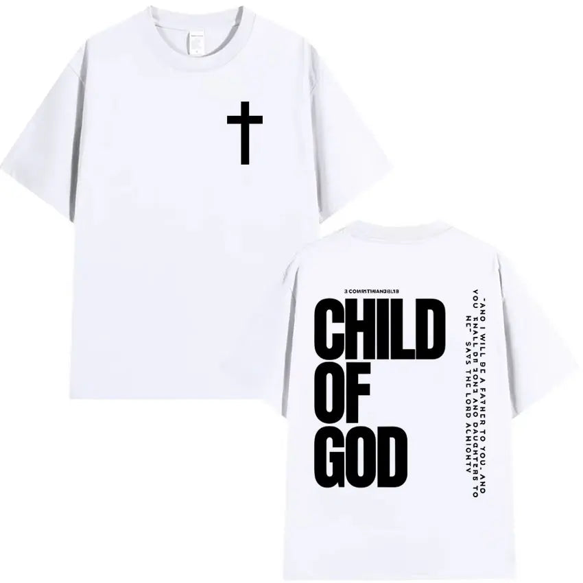 Child of God Inspirational Christian Streetwear T-Shirt