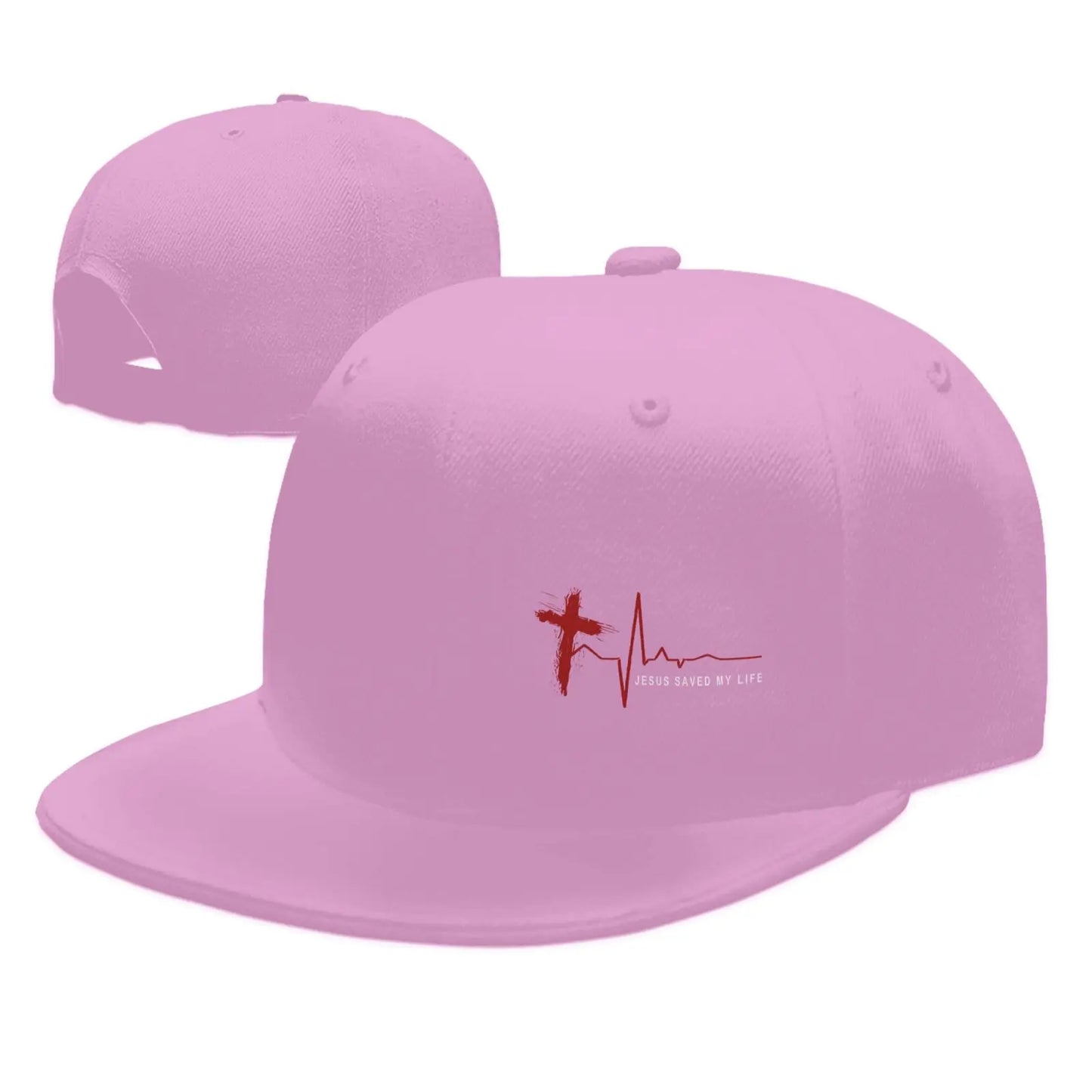 Jesus Saved My Life Christian Snapback Hat
