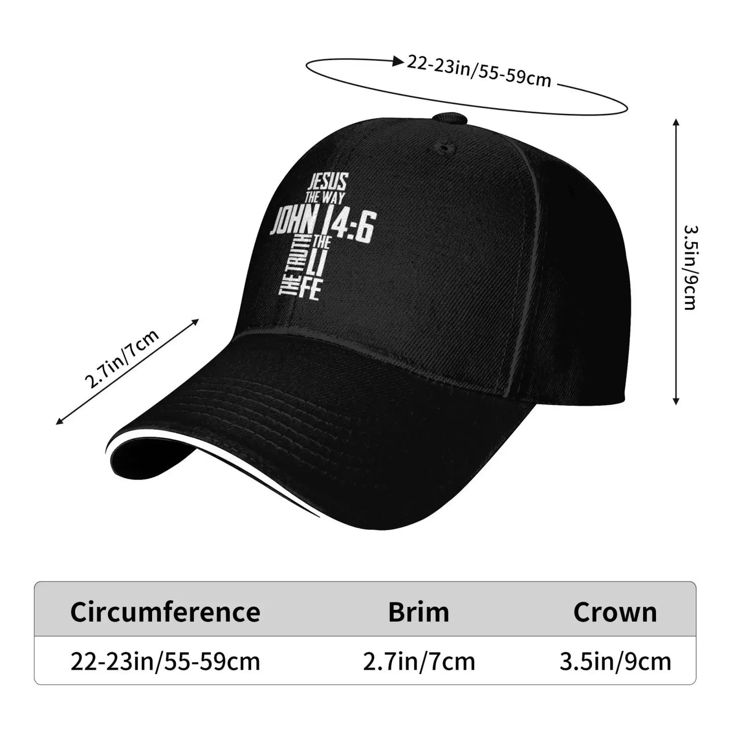 John 14:6 The Way Christian Dad Hat | Unisex Baseball Cap