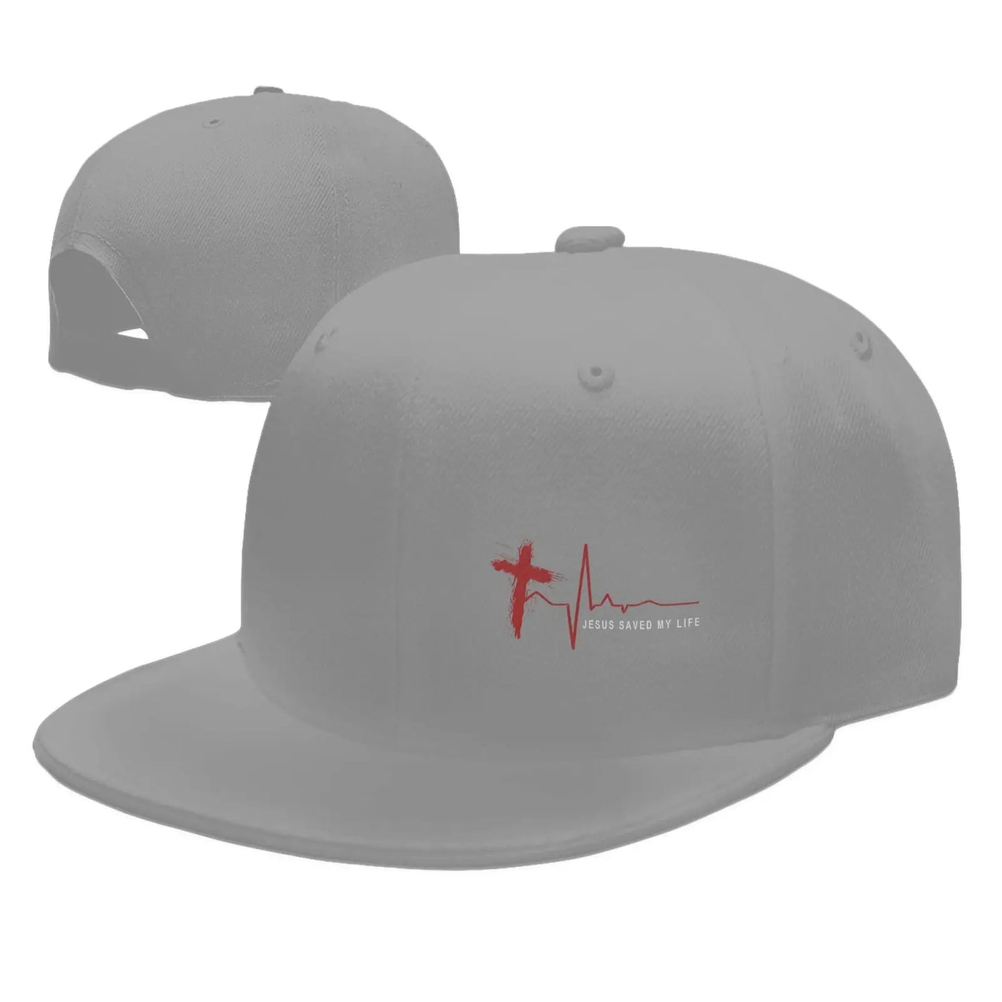 Jesus Saved My Life Christian Snapback Hat