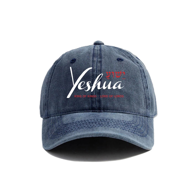 Yeshua Christian Distressed Dad Hat | Unisex Baseball Cap