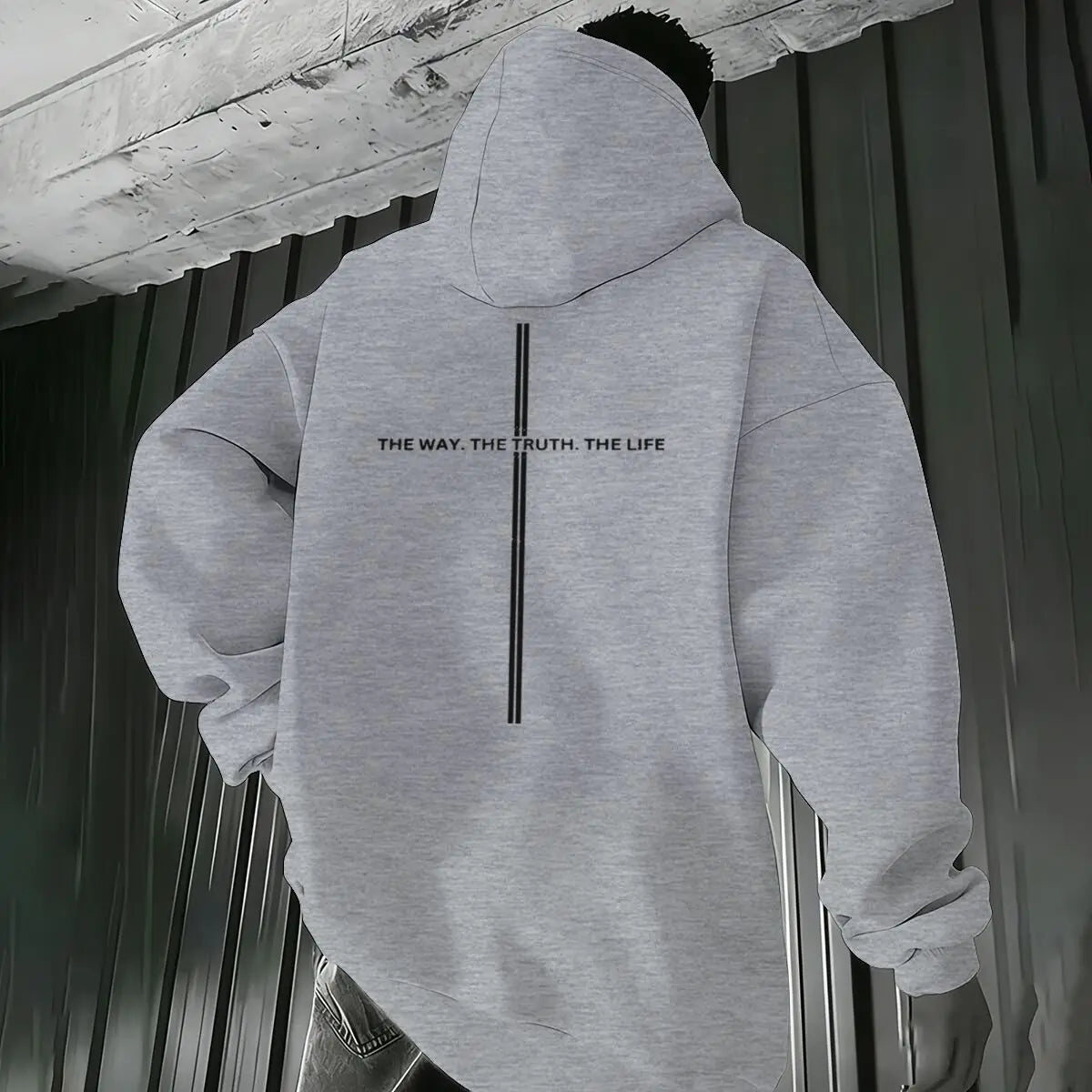 The Way The Truth The Life Luminous Christian Hoodie | Unisex