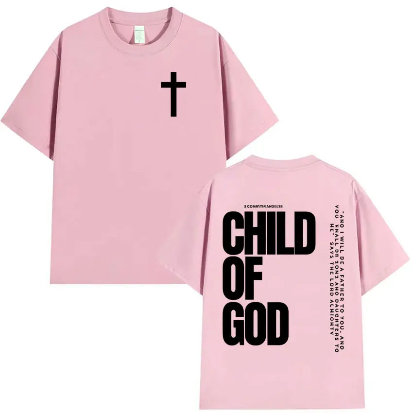 Child of God Inspirational Christian Streetwear T-Shirt