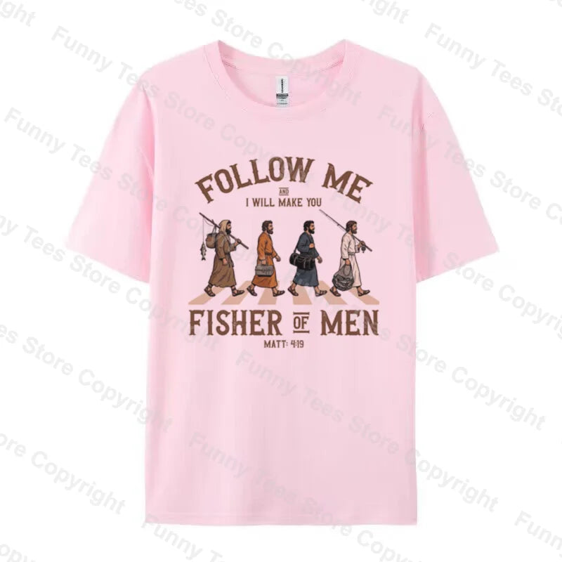 Fisher of Men Retro Graphic Christian T-Shirt