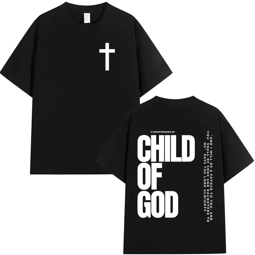 Child of God Inspirational Christian Streetwear T-Shirt