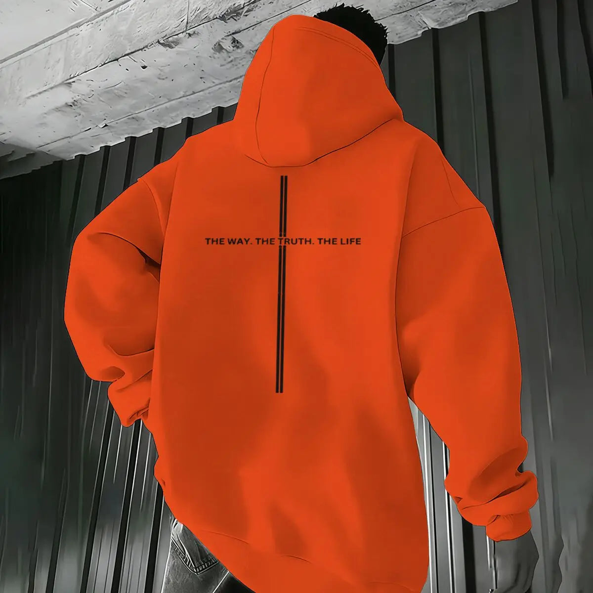 The Way The Truth The Life Luminous Christian Hoodie | Unisex