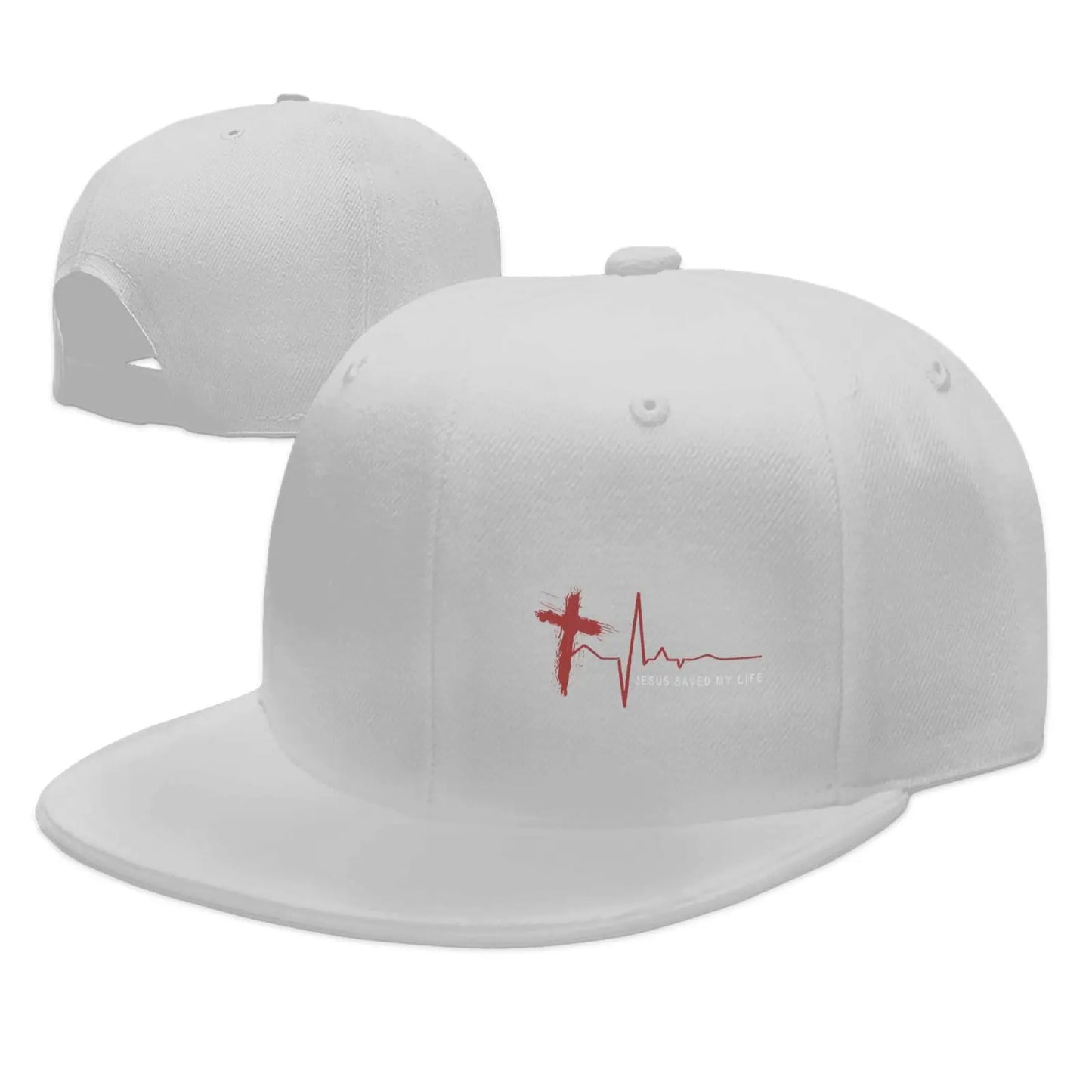 Jesus Saved My Life Christian Snapback Hat