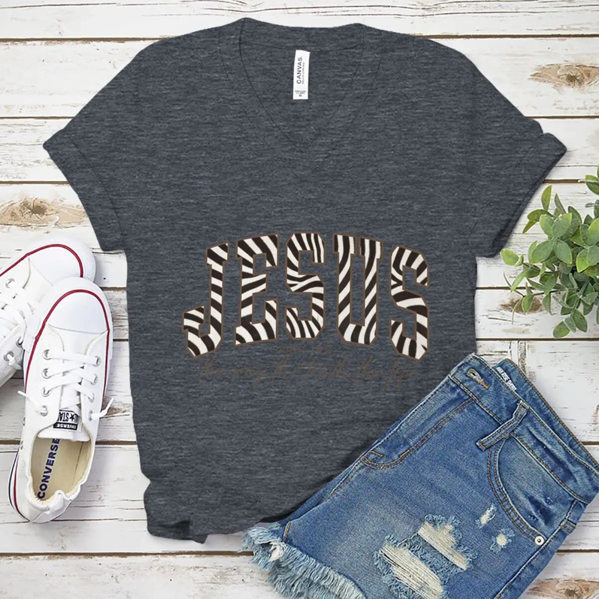 Jesus Loves You The Way The Truth The Life Christian T-Shirt