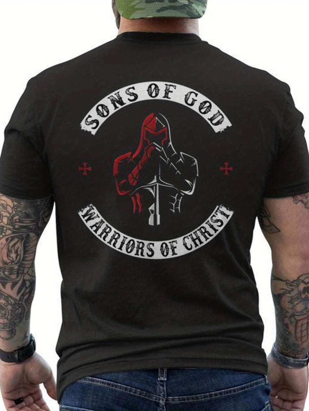 Knights Templar Son of God Christian Faith T-Shirt