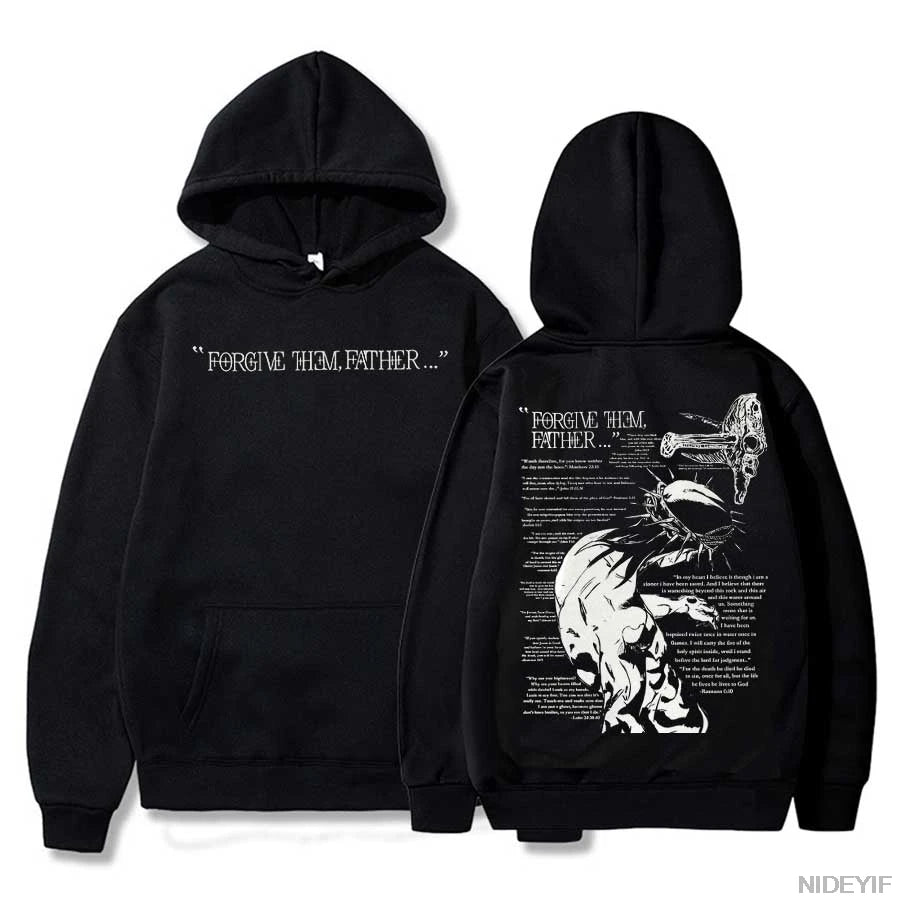 Forgive Them Father Christian Hoodie | Bible Verse Streetwear