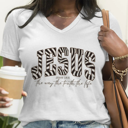 Jesus Loves You The Way The Truth The Life Christian T-Shirt