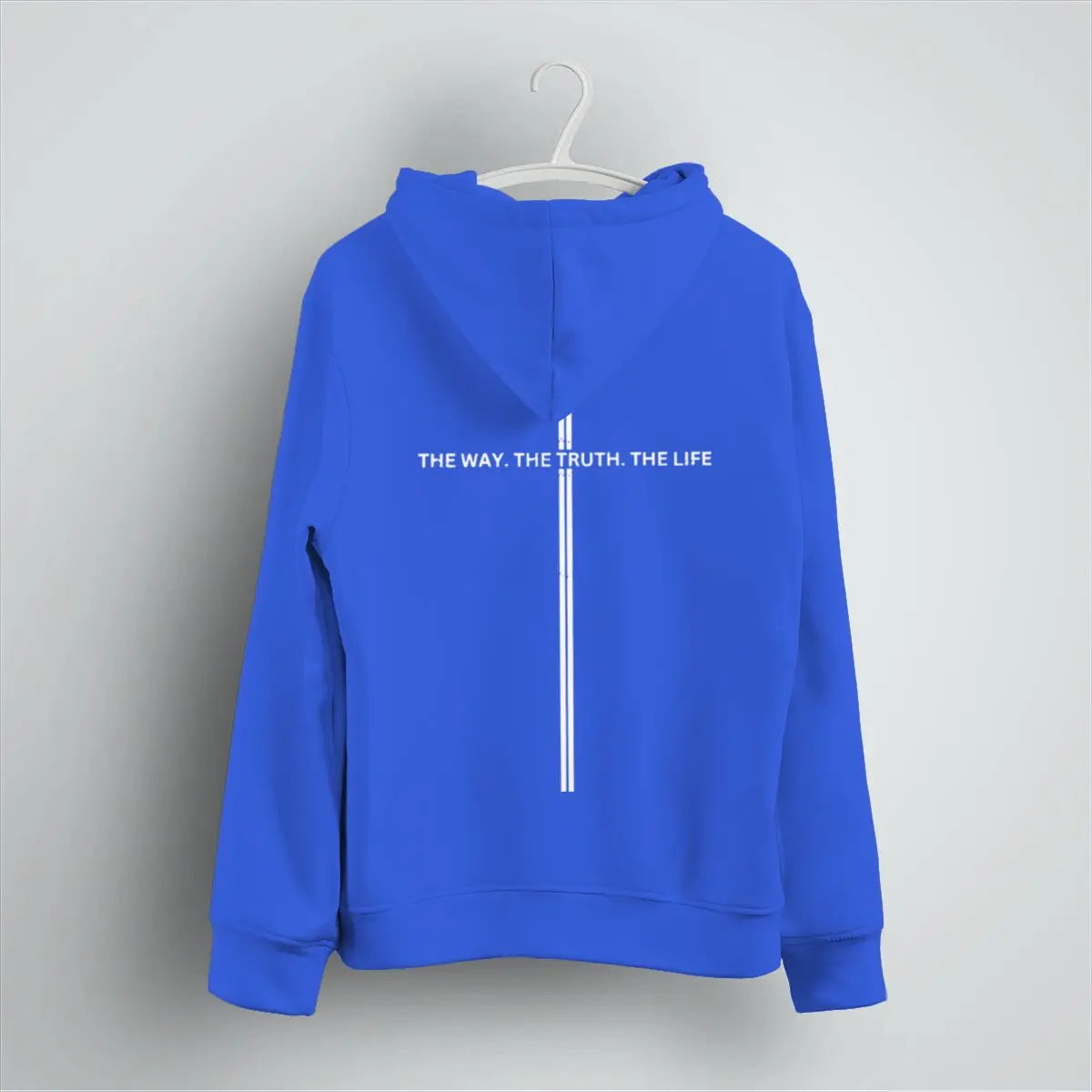 The Way The Truth The Life Luminous Christian Hoodie | Unisex