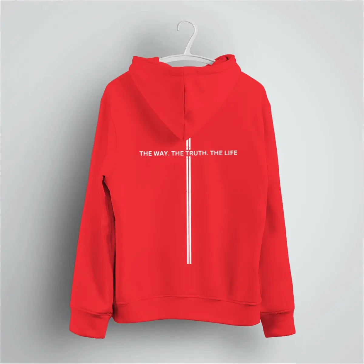 The Way The Truth The Life Luminous Christian Hoodie | Unisex