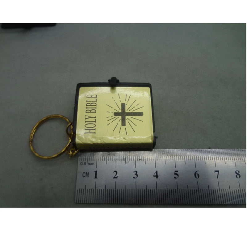 Mini Holy Bible Book Keychain | Christian Faith Accessory
