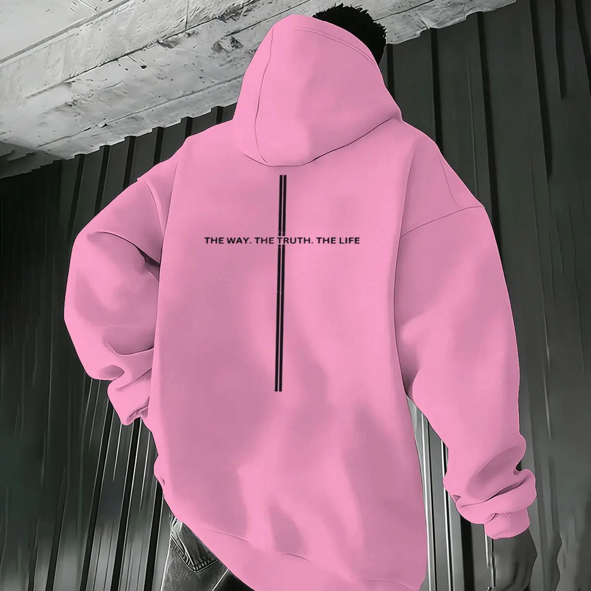 The Way The Truth The Life Luminous Christian Hoodie | Unisex