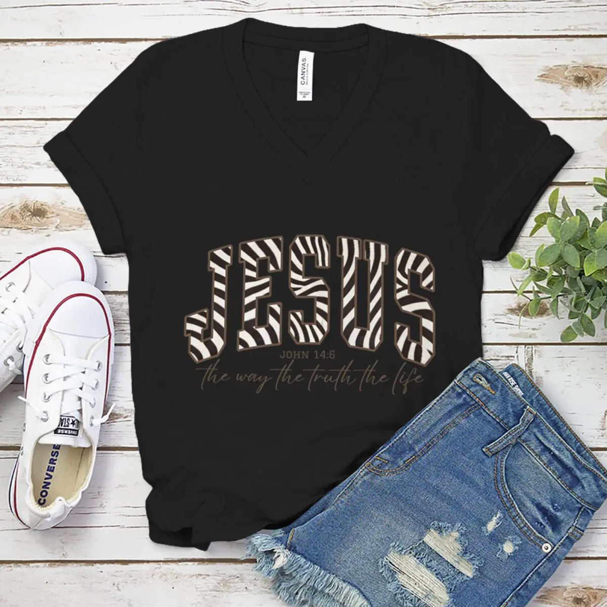 Jesus Loves You The Way The Truth The Life Christian T-Shirt