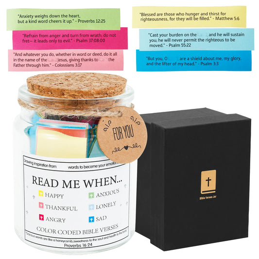 Christian Bible Verse Cards Gift Jar