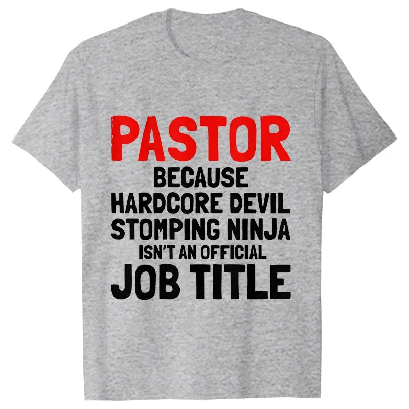 Pastor Cool Streetwear Christian T-Shirt