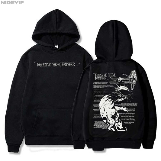 Forgive Them Father Christian Hoodie | Bible Verse Streetwear