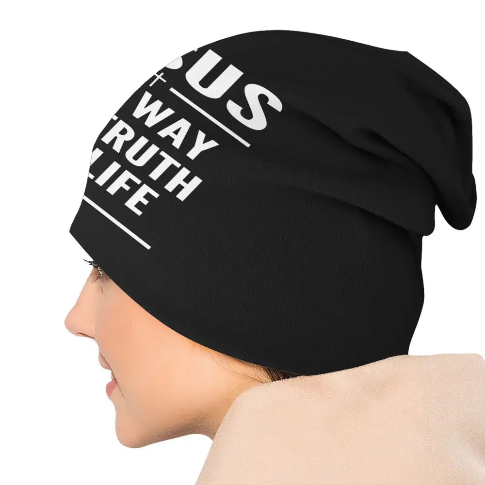 The Way The Truth The Life Christian Beanie