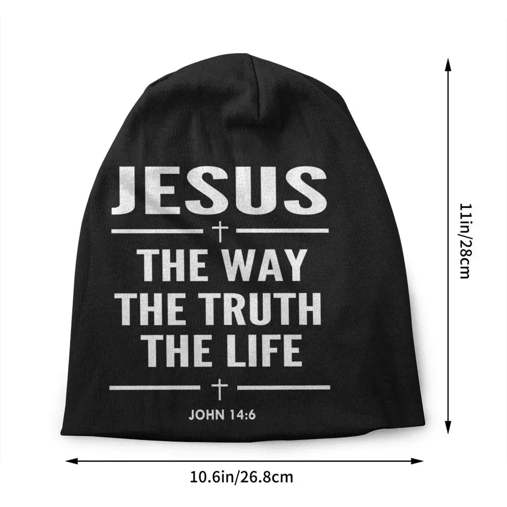 The Way The Truth The Life Christian Beanie
