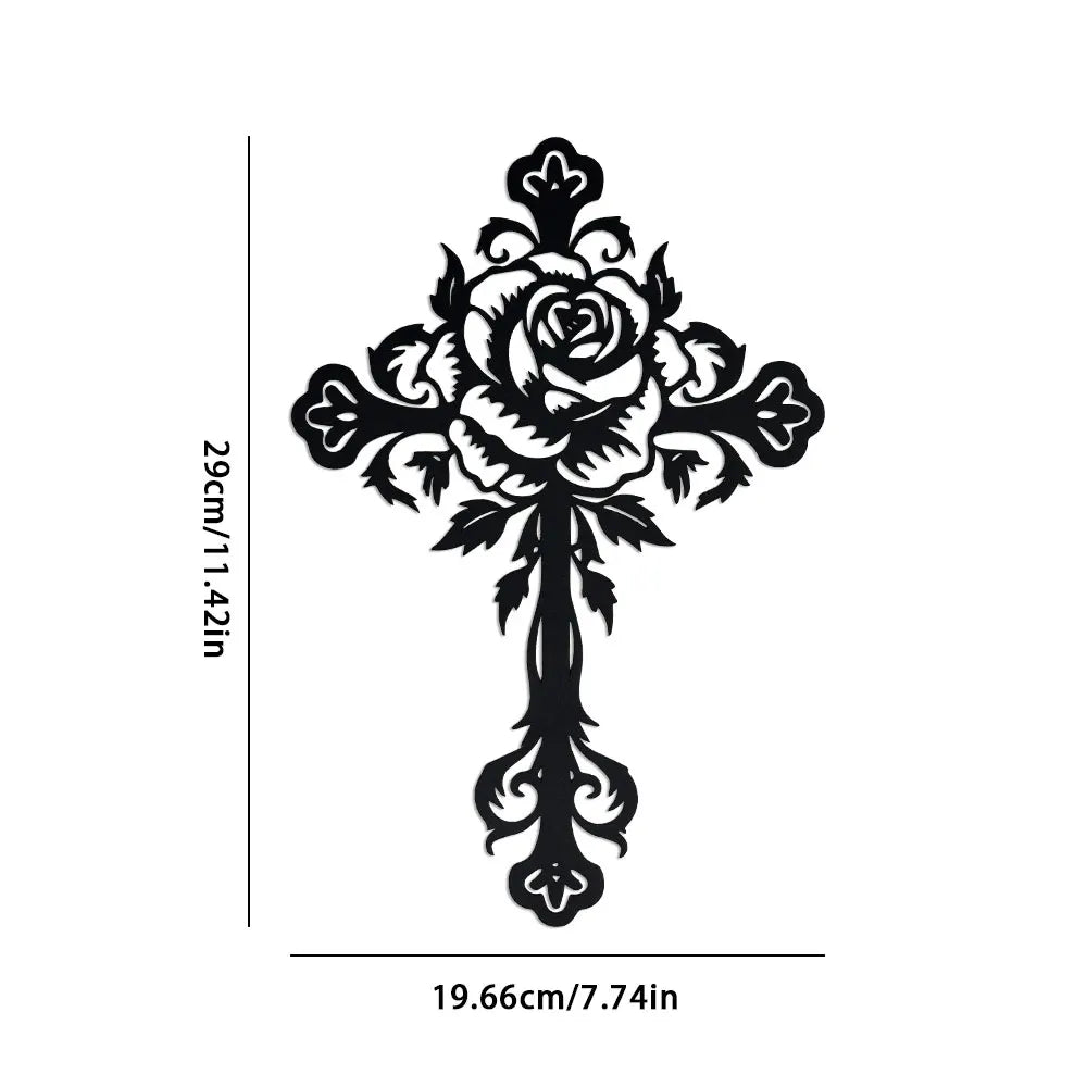 Premium Christian Metal Cross Wall Decor