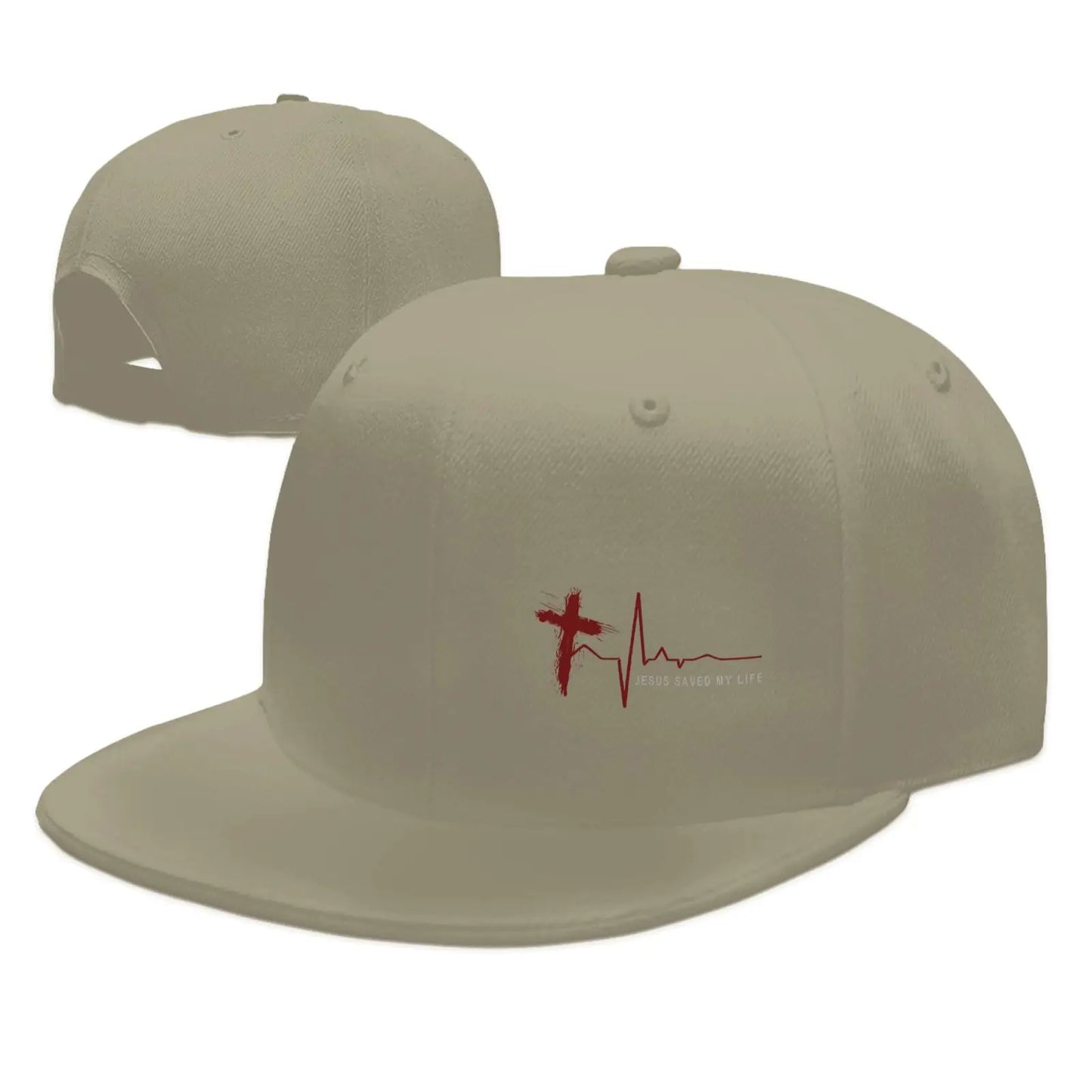 Jesus Saved My Life Christian Snapback Hat