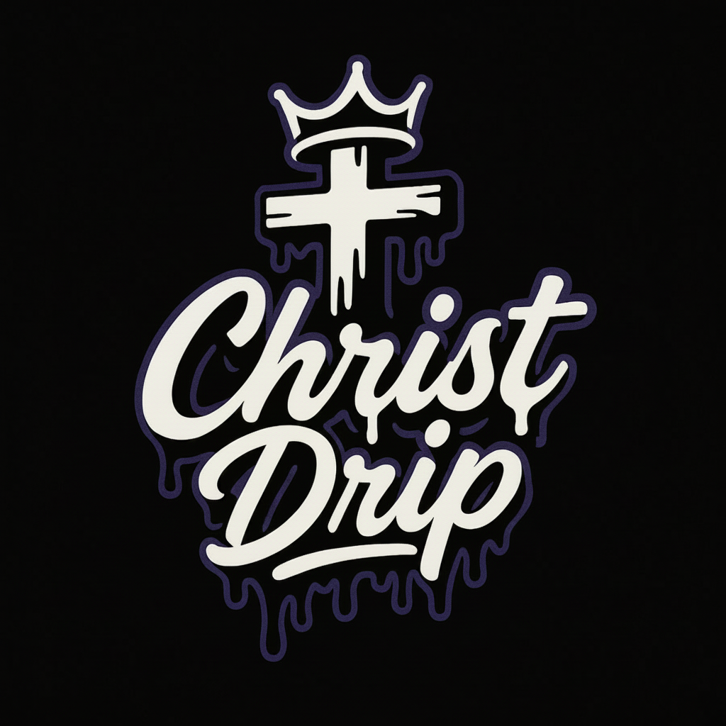 Christ Drip Logo with Padding